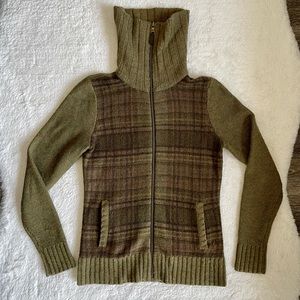 NEW: Women’s Ralph Lauren Wool Turtle Neck Cardigan Sweater (XS)